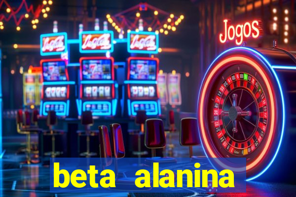 beta alanina aumenta a pressao