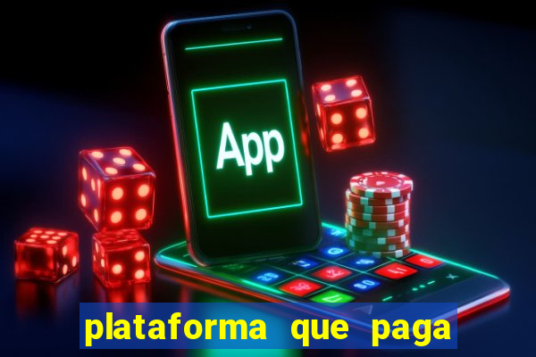 plataforma que paga no cadastro fortune tiger