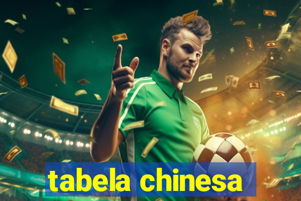 tabela chinesa