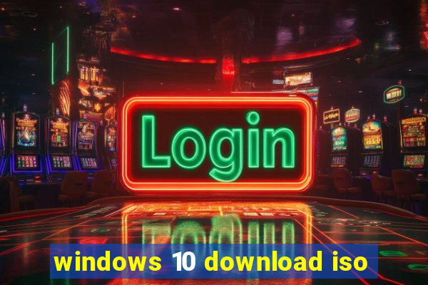 windows 10 download iso