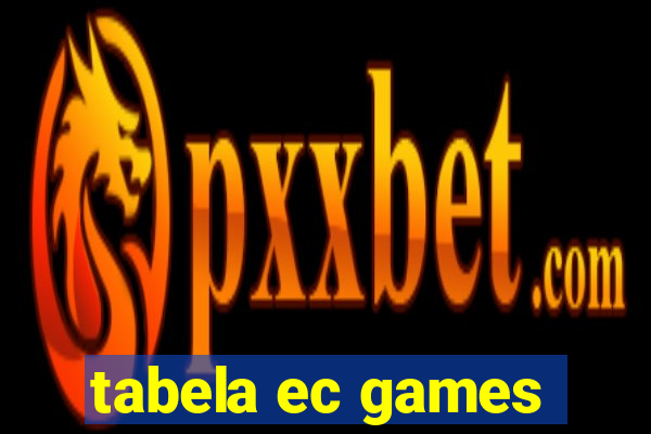 tabela ec games