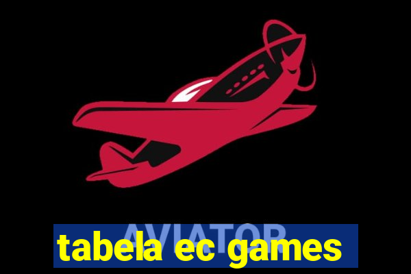 tabela ec games