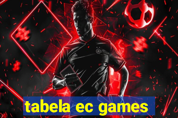 tabela ec games