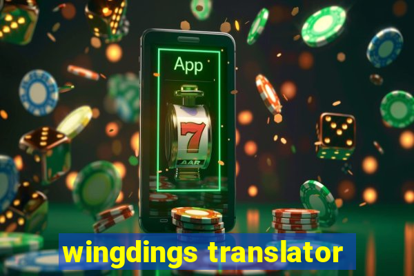 wingdings translator