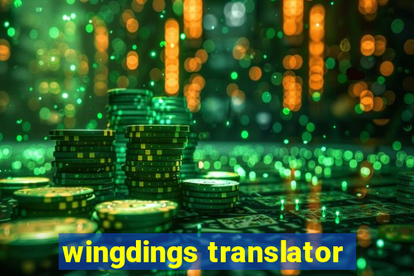 wingdings translator