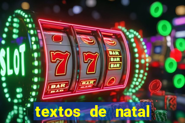 textos de natal para leitura