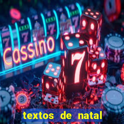 textos de natal para leitura