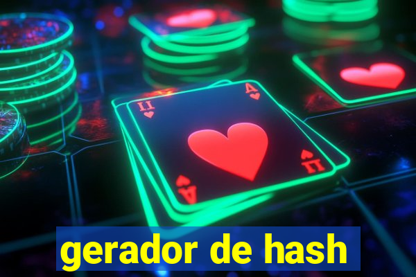 gerador de hash