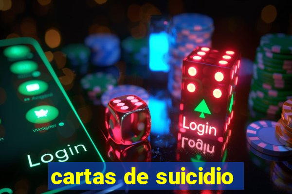 cartas de suicidio