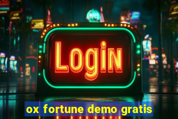 ox fortune demo gratis