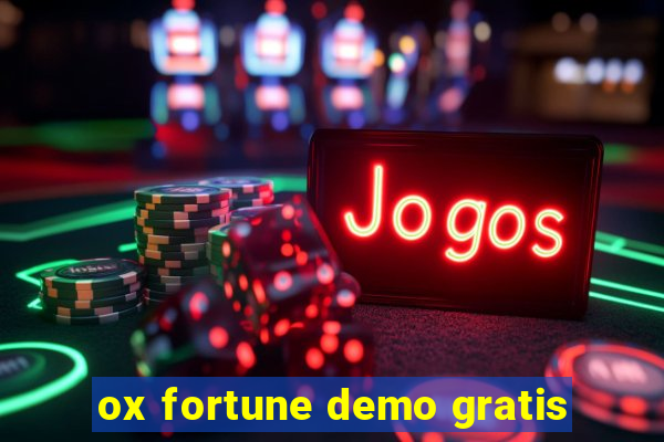 ox fortune demo gratis