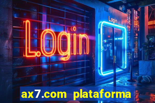 ax7.com plataforma de jogos