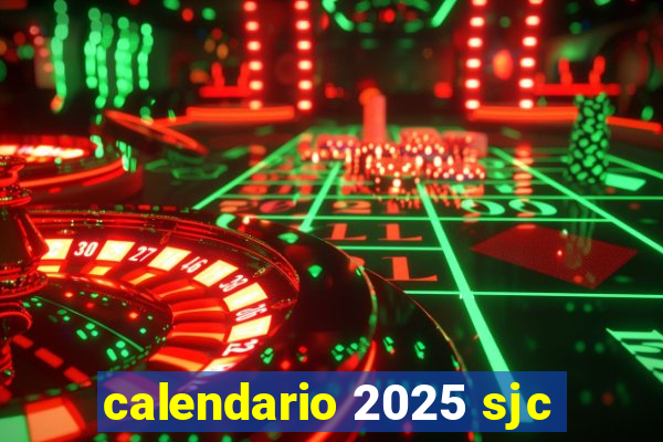 calendario 2025 sjc