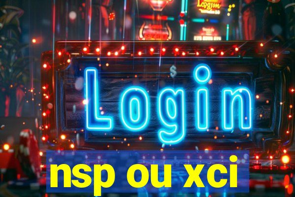 nsp ou xci