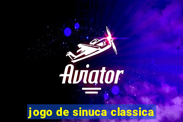 jogo de sinuca classica