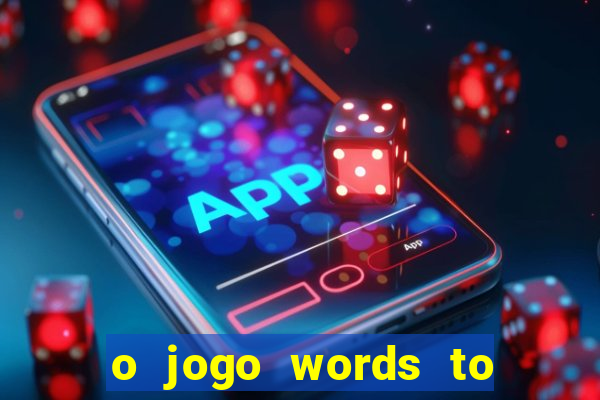 o jogo words to win paga mesmo