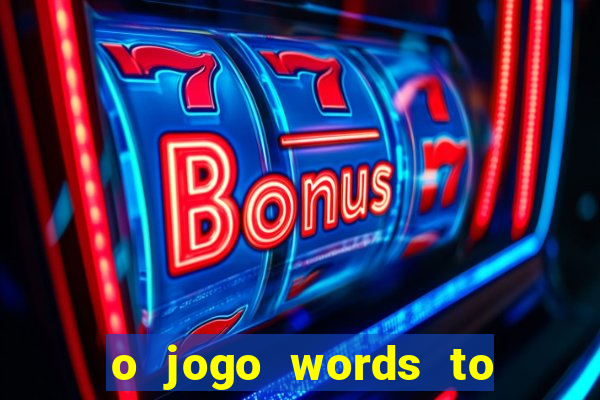 o jogo words to win paga mesmo