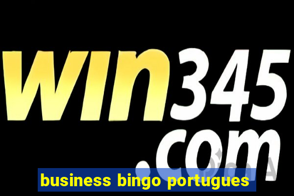 business bingo portugues