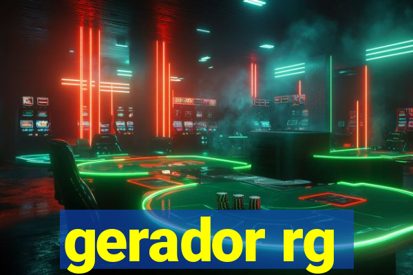 gerador rg