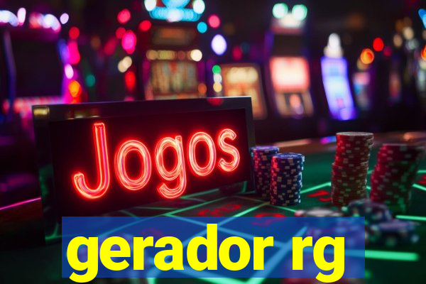 gerador rg