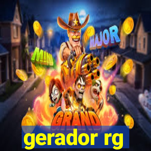 gerador rg