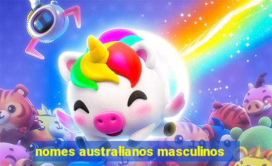 nomes australianos masculinos