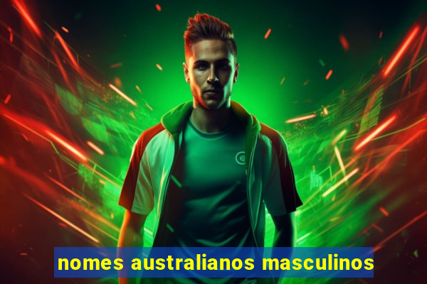 nomes australianos masculinos