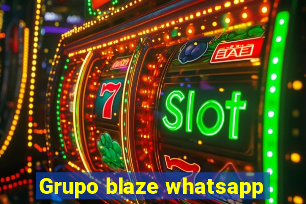 Grupo blaze whatsapp