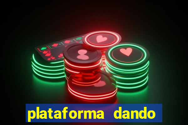 plataforma dando bonus de cadastro