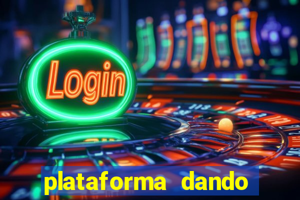 plataforma dando bonus de cadastro