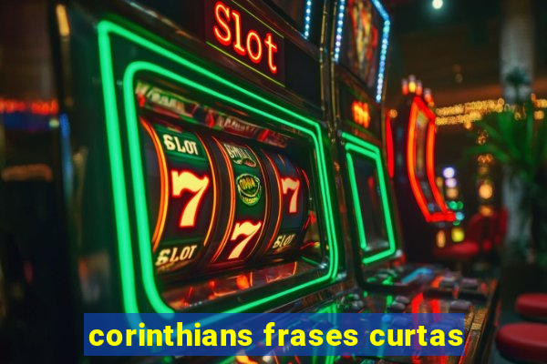 corinthians frases curtas