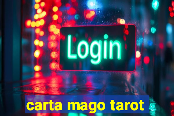 carta mago tarot