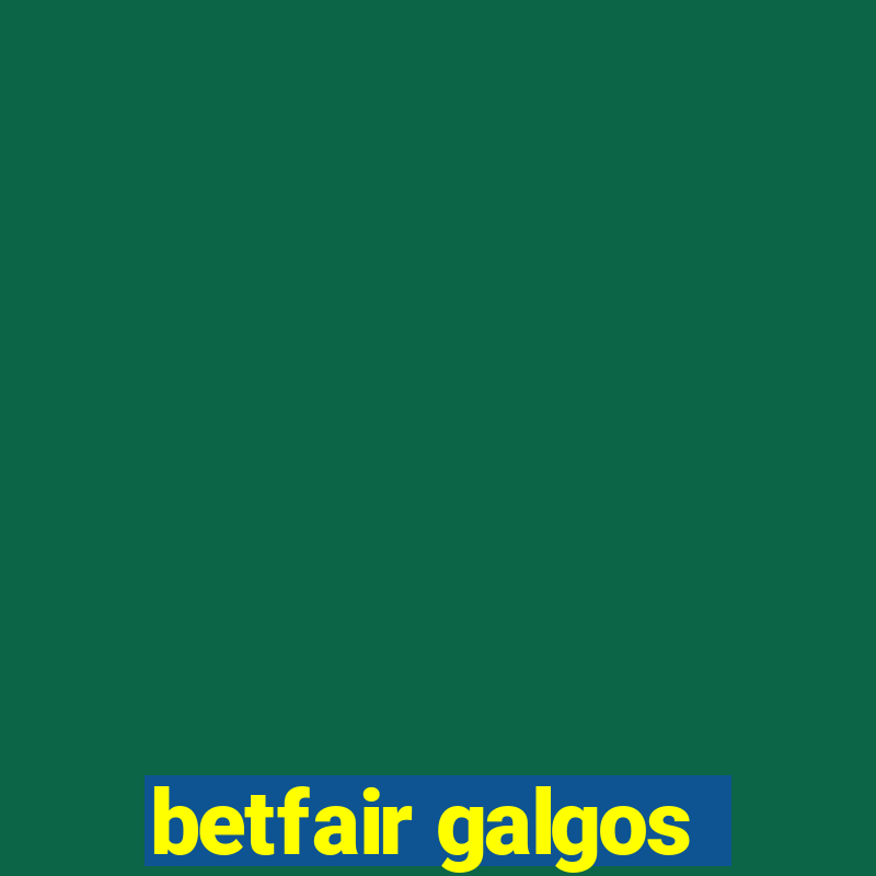 betfair galgos