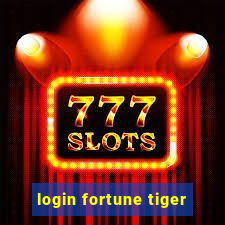 login fortune tiger