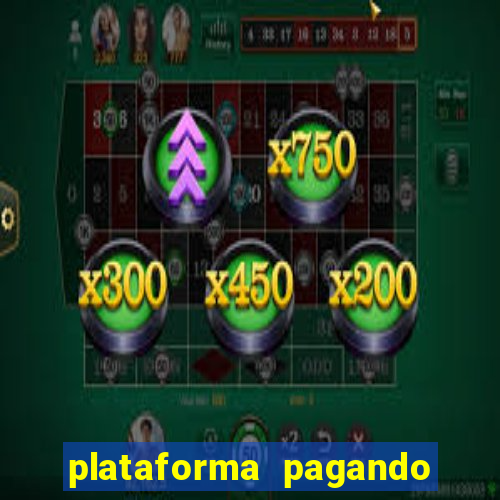 plataforma pagando bem hoje