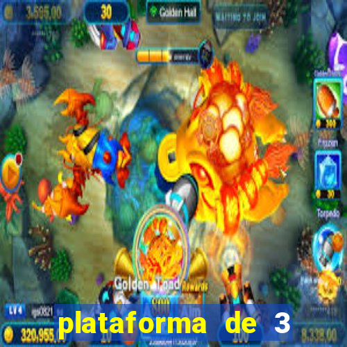 plataforma de 3 reais link