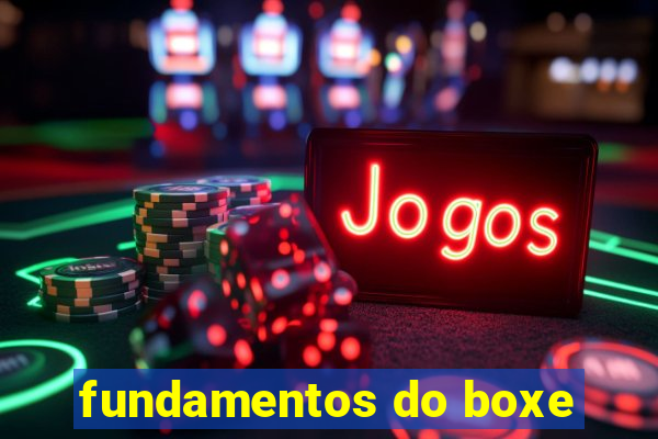 fundamentos do boxe