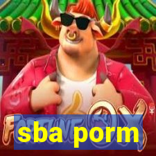 sba porm