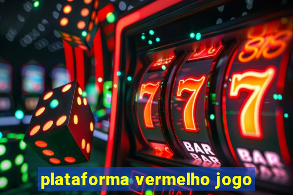 plataforma vermelho jogo