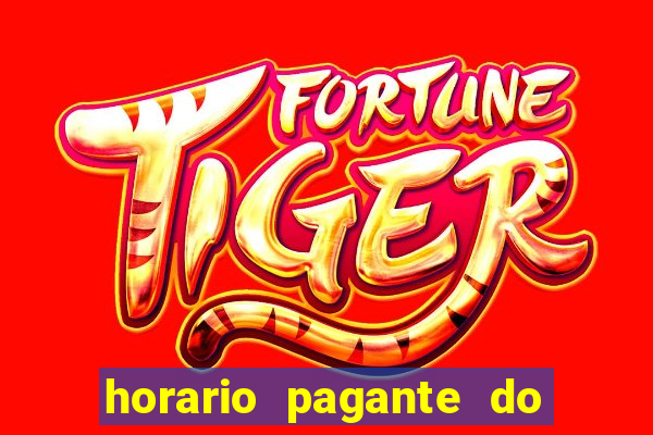 horario pagante do fortune tiger