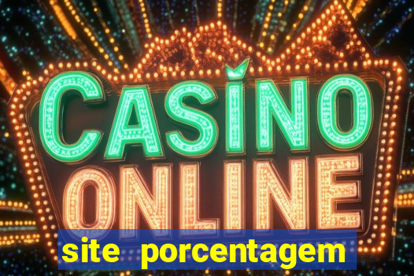 site porcentagem slots pg