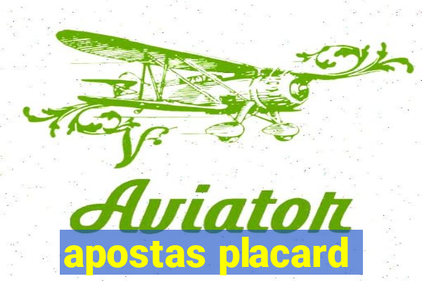 apostas placard