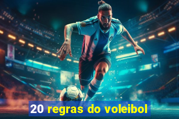 20 regras do voleibol