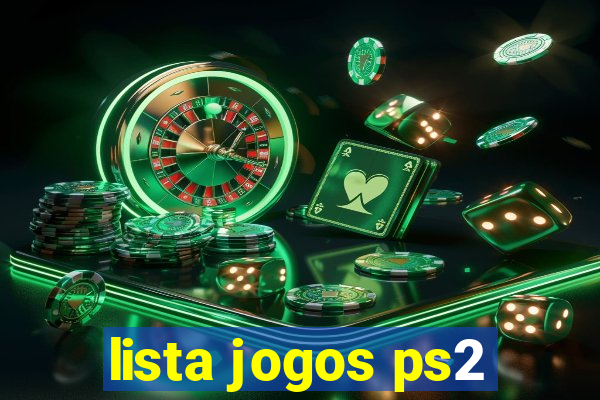 lista jogos ps2