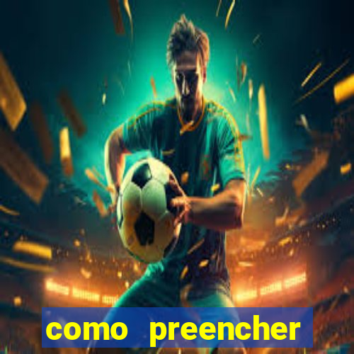 como preencher recibo de pagamento