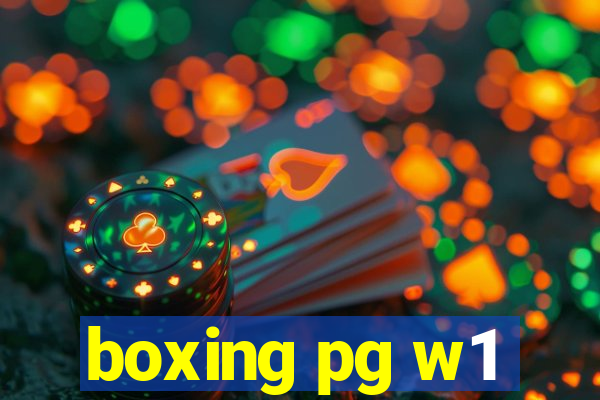 boxing pg w1