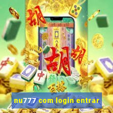 nu777 com login entrar