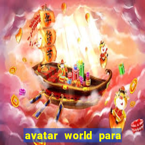 avatar world para imprimir e colorir