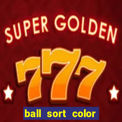 ball sort color water puzzle