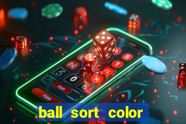 ball sort color water puzzle